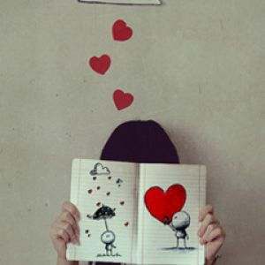 Illustrazione d'Amore Carina