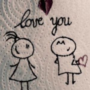 Illustrazione d'Amore Carina