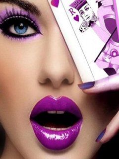 Trucco Viola Glamour - wallpaper preview