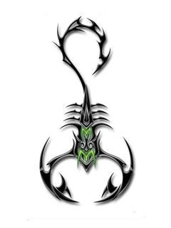 Design Tribal dello Scorpione