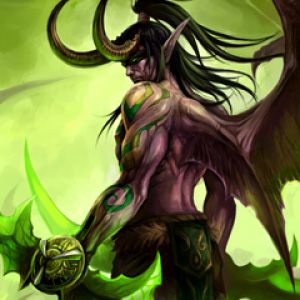 Guerriero Demoniaco Arte Fantasy