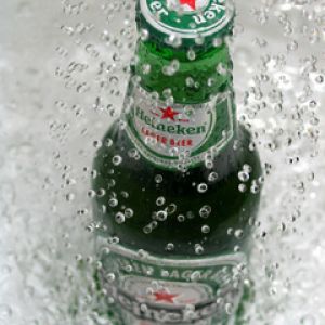 Bottiglia di Birra Heineken