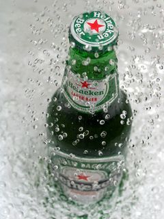 Bottiglia di Birra Heineken - wallpaper preview