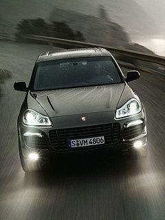 Porsche SUV in Movimento - wallpaper preview