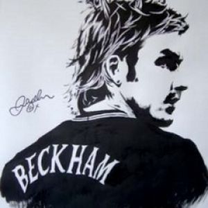 Ritratto di David Beckham