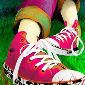 Scarpe Colorate