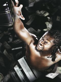 Kofi Kingston Azione di Wrestling - wallpaper preview