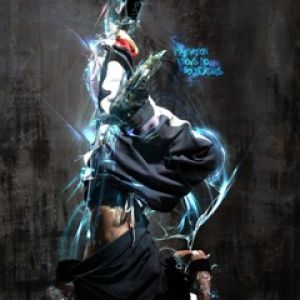 Arte del Personaggio Fantasy Dinamico
