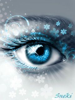 Arte dell'Occhio Blu - wallpaper preview