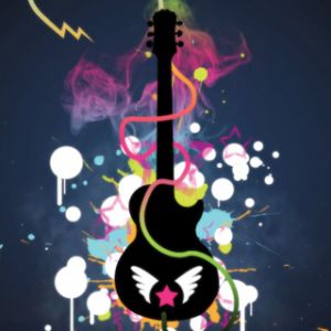 Chitarra Elettrica Colorata