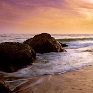 Tranquillo Tramonto sull'Oceano