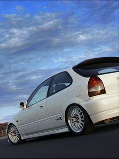 Auto Sportivo Bianco - wallpaper preview