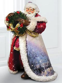 Babbo Natale con Ghirlanda