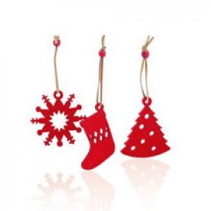 Decorazioni Natalizie Rosse
