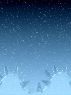 Paesaggio Invernale Astratto - wallpaper preview