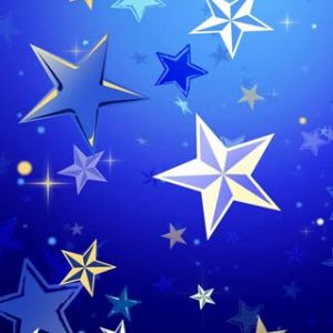 Sfondo Astratto Notturno con Stelle