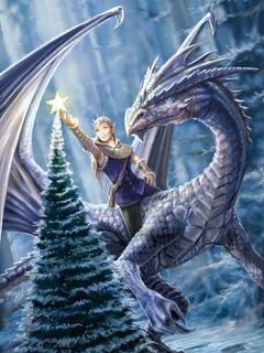 Drago e Eroe Fantastico - wallpaper preview