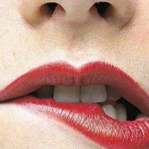 Primo Piano Labbra Rosse