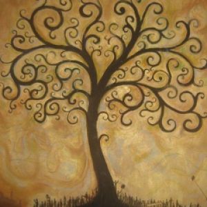 Albero Artistico Intrecciato