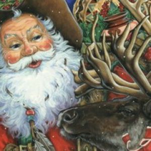 Babbo Natale con Renna