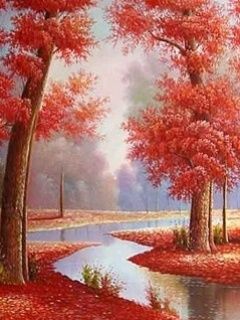 Paesaggio Forestale Autunnale - wallpaper preview