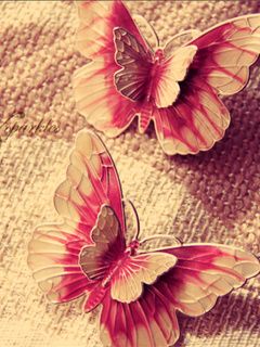 Bellissimi Farfalle Rosa - wallpaper preview