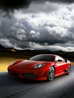 Ferrari Rosso in Pista - wallpaper preview