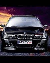 Vista Frontale BMW M3 CSL - wallpaper preview