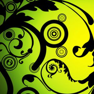 Design Astratto Verde Elegante