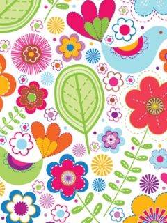 Pattern Floreale Colorato