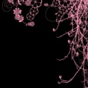Design Astratto Floreale Rosa