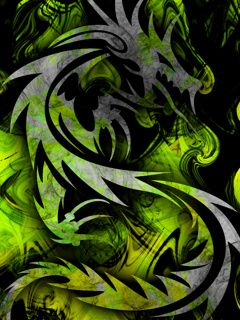 Arte Astratto Drago - wallpaper preview