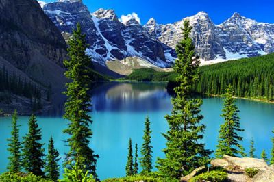 Stupendo Lago Montano - wallpaper preview