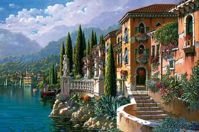 Bella Villa sul Lago - wallpaper preview