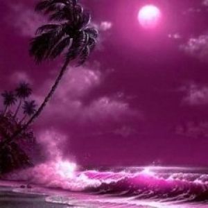 Tramonto sull'Oceano Viola