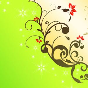 Design Astratto Floreale