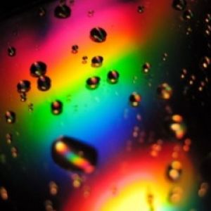 Gocce Colorate su Superficie