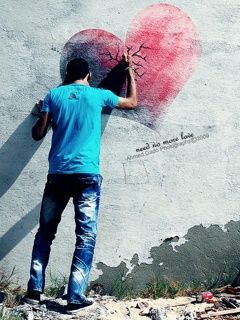 Arte di strada straziante - wallpaper preview