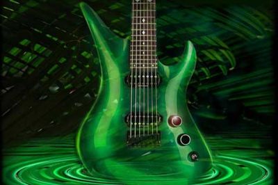 Chitarra Elettrica Verde - wallpaper preview