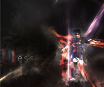 Messi Azione Calcio