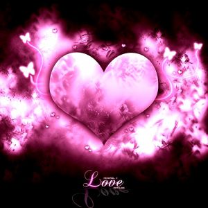 Sfondo Cuore Rosa Amore