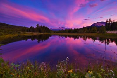 Stupenda Riflesso del Tramonto - wallpaper preview