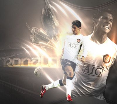 Azione di Calcio di Cristiano Ronaldo - wallpaper preview