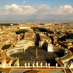 Vista della Basilica di San Pietro