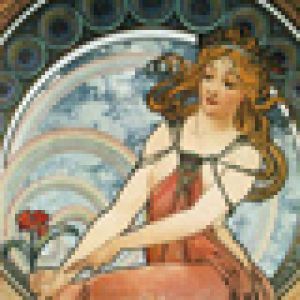 Donna Art Nouveau