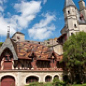 Affascinante castello europeo