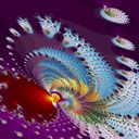 Design Astratto Colorato a Vortice