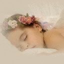 Ragazza che Dorme con Fiori
