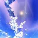 Bellissimo cielo con nuvole