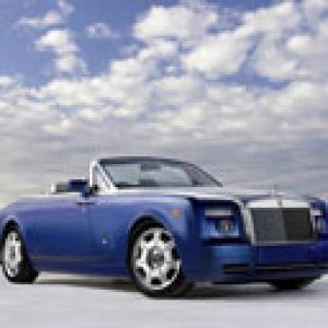 Cabriolet Blu di Lusso